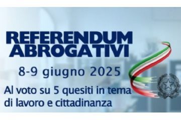 Referendum abrogativo 08 e 09 giugno 2025 - Come si Vota e per Cosa si Vota